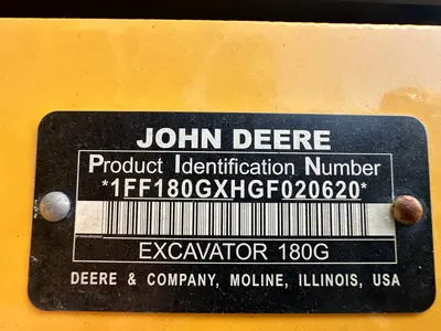 Used 2016 DEERE 180G LC Excavators New Jersey US | Proxy Equipment #1388680