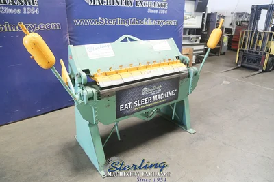 Used CHICAGO BPO-412-6 Box & Pan Brakes including Finger California US | Sterling Machinery Exchange #1467006