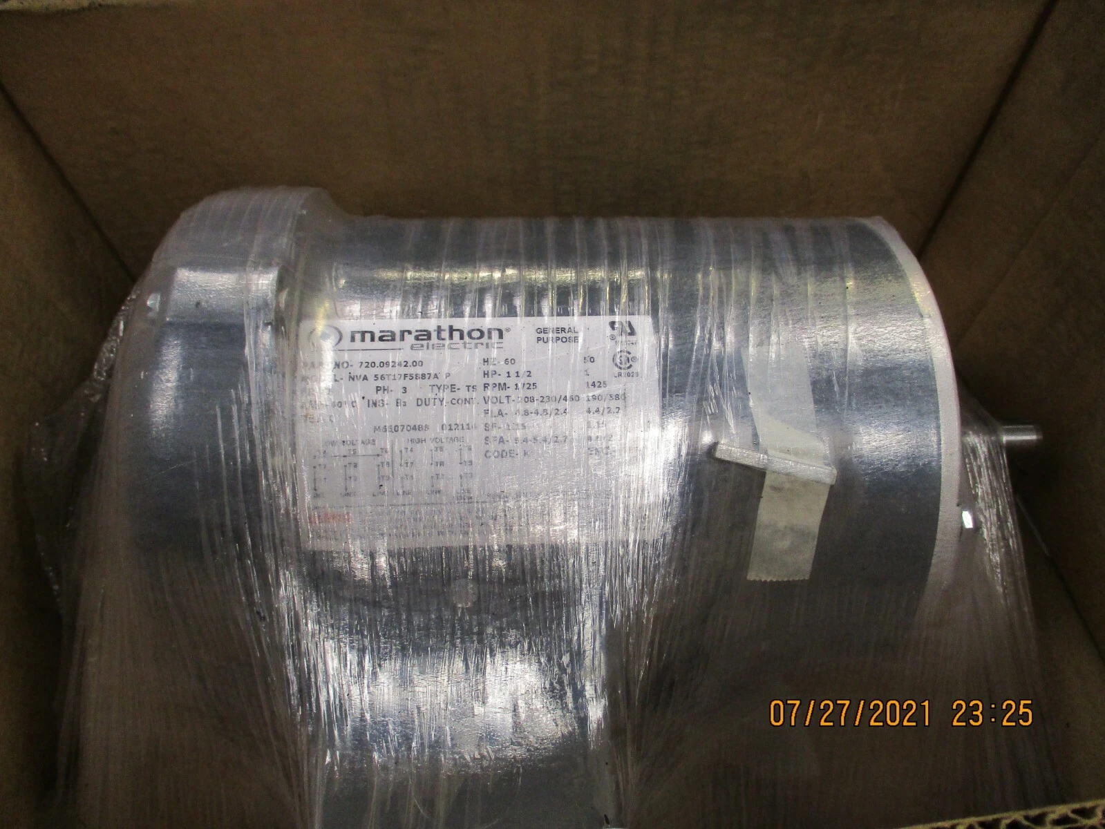 NEW Marathon Electric Marathon Electric NVA56T17F5887AP