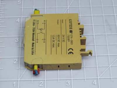Used LUTZE _UNKNOWN_ Relays & Switches Texas US | OCO Industrial #1683290