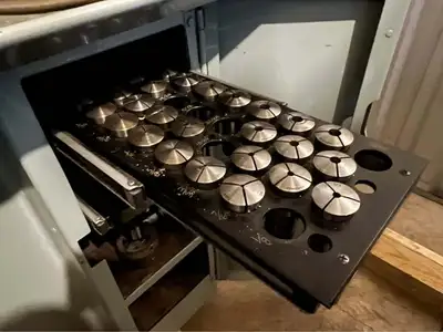 HARDINGE HLV-H PRECSION LATHE Lathes-Engine | Asset Exchange Corporation (6)