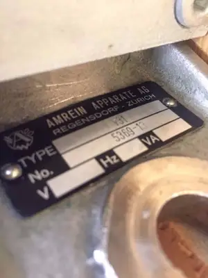 Used AMREIN APPARATE AG VIBRATION TRANSDUCER TRANSMITTER Transducers | Maverick Industrial Sales #1109172