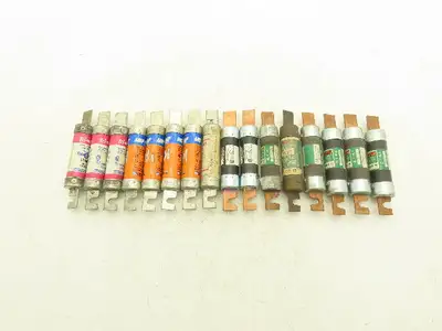 Dual Element Time Delay Fuse 90A 600VAC Class RK5 Mixed Brand Lot of 16