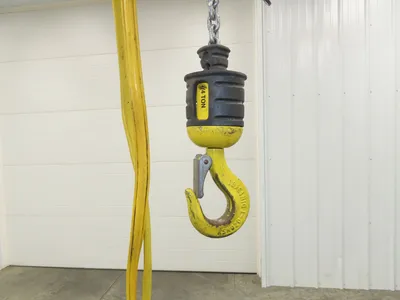 Kone Cranes 1/4 Ton Electric Chain Hoist 16' Lift 16/5 FPM 2 Speed 460 Volt 3PH