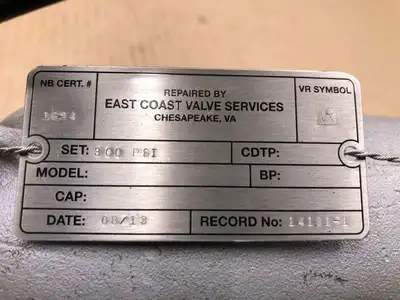 Dresser 1970C-2 1″ Consolidated Safety Relief Valve , Steel 300PSI 3380lbs/hr