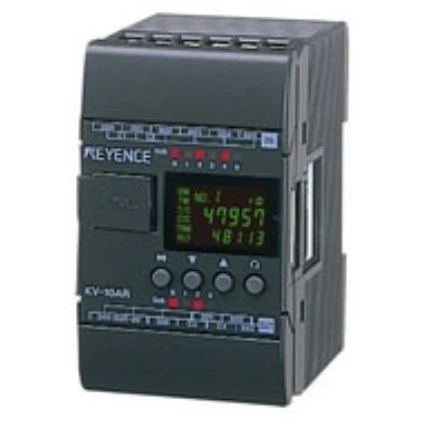 Keyence KV-10AR PLC Base Unit, AC Type, 6 Inputs And 4 Relay Outputs [New]