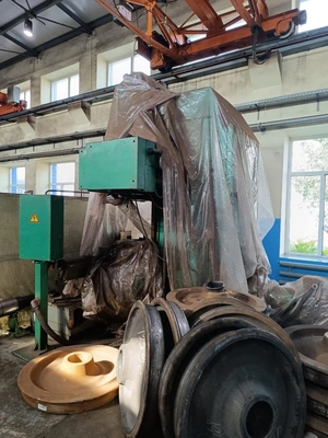 SEDIN Turret Type Vertical Turning Lathe, very nice condition, retrofitted 2017, 120 work hrs