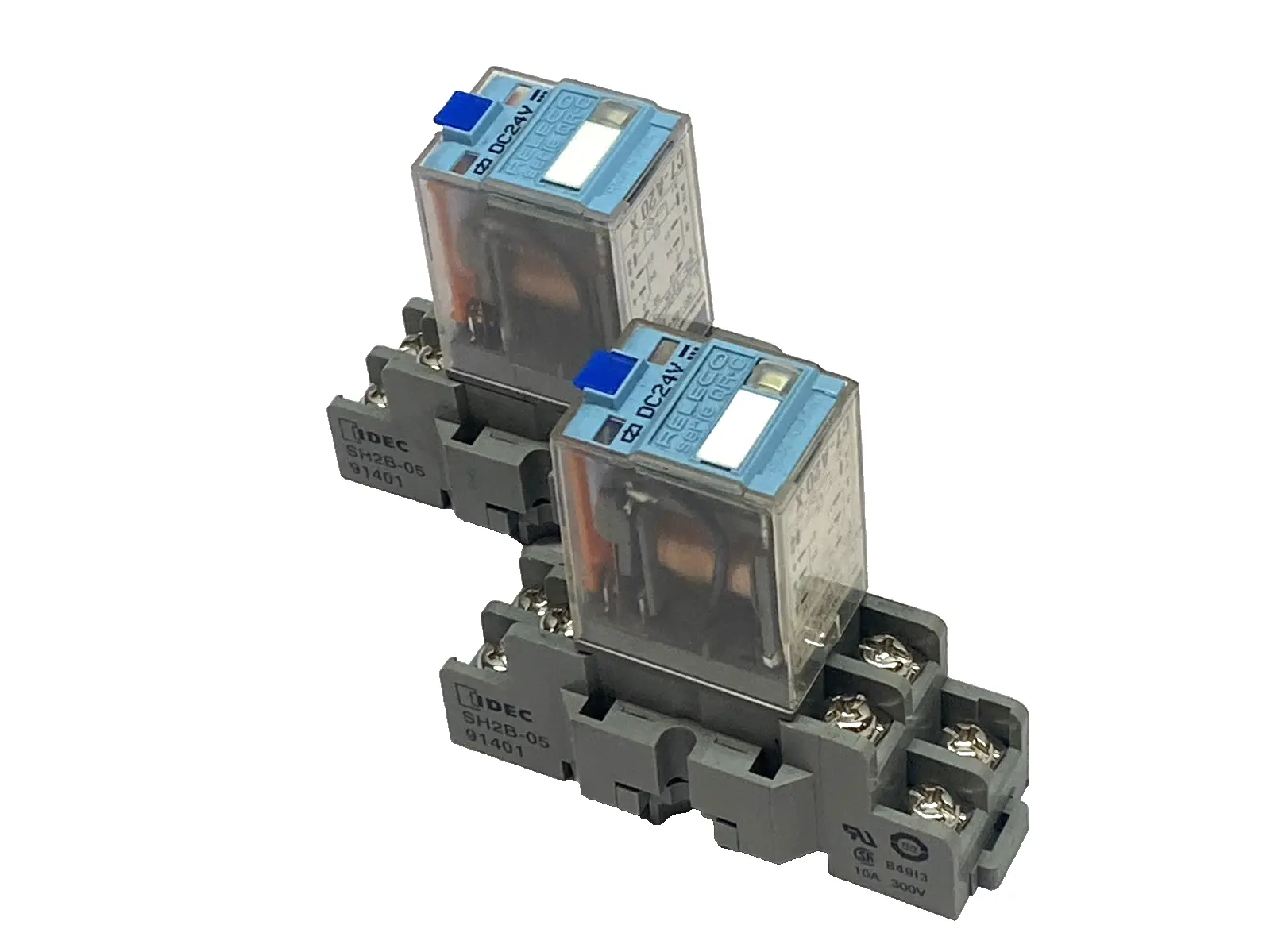 Used IDEC Relay Socket w/ Releco C7-A20X DPDT 10A 24VDC LOT OF 2 Misc Electrical & Power Parts Michigan US | Maverick Industrial Sales #1402047