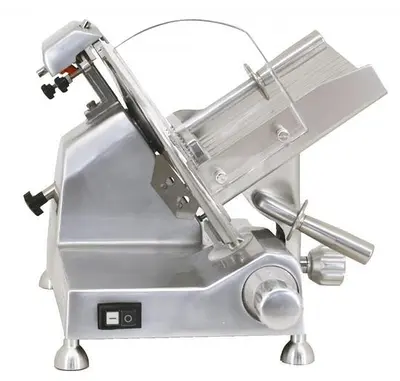 12-inch Belt-Driven Meat Slicer with Blade Locker - Super deal