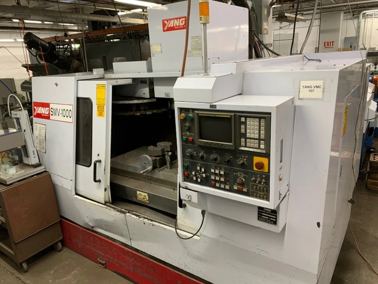 Used 1998 YANG SMV-1000 Vertical Machining Centers Vermont US | Two Spade Machinery LLC #507030