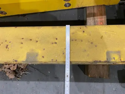 USED DEMAG 2 HOISTS AND 2 SIDE SUPPORTS