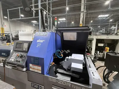 Used 2021 Star SB-20R Swiss Type Automatic Screw Machines Illinois US | Machine Tool Bids #1287541