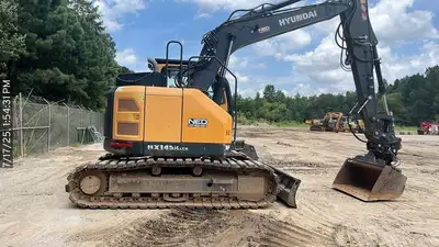 Used 2023 HYUNDAI HX145A LCR Crawler Excavators North Carolina US | National Equipment Dealers #1422370