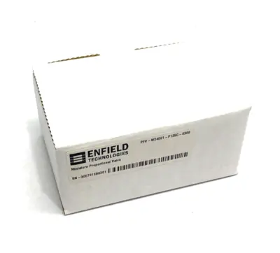 USED ENFIELD TECHNOLOGIES 2/2 MINIATURE PROPORTIONAL SOLENOID VALVE, ONBOARD LINEAR DRIVER