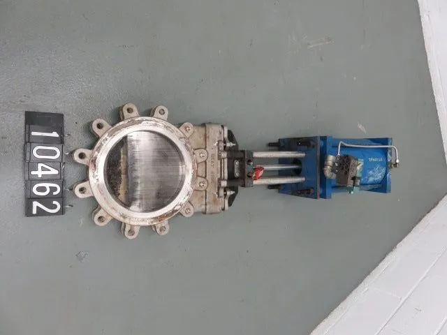 Trueline TL 12"-150 knife gate valve with pneumatic actuator