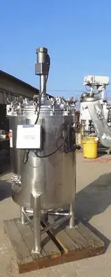 Tank, 66 Gallon, 316L Stainless Steel,  Agitated, Jacketed, 50 PSI, DCI, #L742357