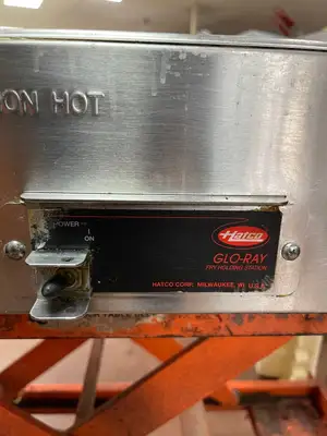 Used JS Used Hatco GloRay Commercial Countertop Deep Fryer Heated Holding Dump Station 120V - JS Hot Food Warming, Holding, & Transport Cabinets Illinois US | Falcon Restaurant Supply #1376438