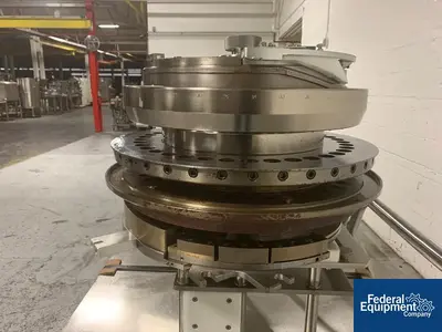 USED Elizabeth-HATA Hata Tablet Press Turret, 38 Station