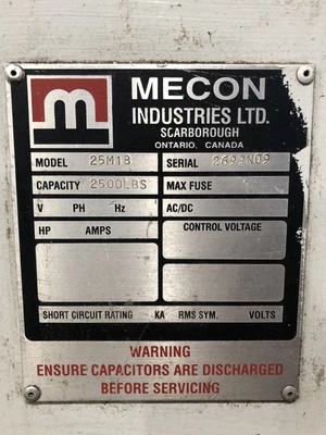 USED MECON 25M18