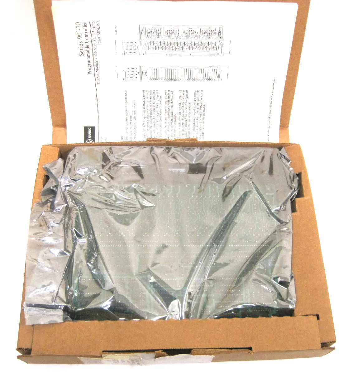 NIB GE FANUC IC697MDL350C DISCRETE LOGIC OUTPUT MODULE