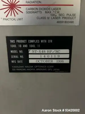 USED MAZAK SUPER TURBO X-48