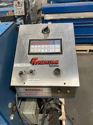 Used ROSENTHAL WA-S-7_HHUBSHTRAAA024 Sheeters Pennsylvania US | Global Equipment International, LLC #191559