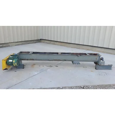 Used 9"dia. X 9' Screw Conveyor (Center Discharge)