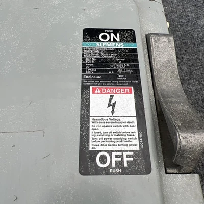 Used Siemens F351 Miscellaneous Equipment (Metalworking) California US | Davliegogo LLC #1710077