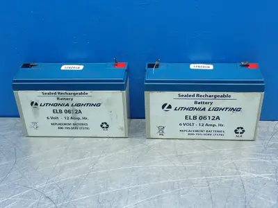 Used LITHONIA LIGHTNING ELB0612A Batteries Ohio US | HGR 24 #983153