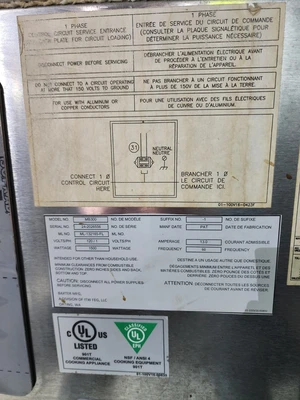 USED Hobart Baxter OV310E