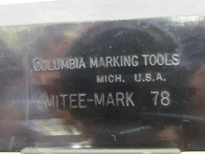 CMT Columbia Marking Tools 78FK0B20P Mitee-Mark 78 78FKOB20P Air Impact Marker
