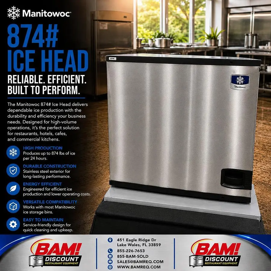 Used MANITOWOC ID0906A-261D Ice Machines Florida US | BAM Discount Restaurant Equipment #1390464