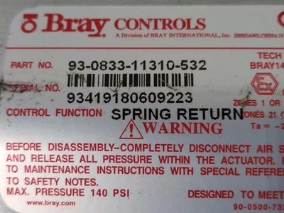 Bray _MISSING_ Butterfly Valves | Fram Fram LLC (20)
