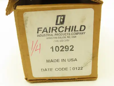 Fairchild 10292 Pressure Regulator 1/4" NPT 5-400PSI Adjustment 500 PSI Max