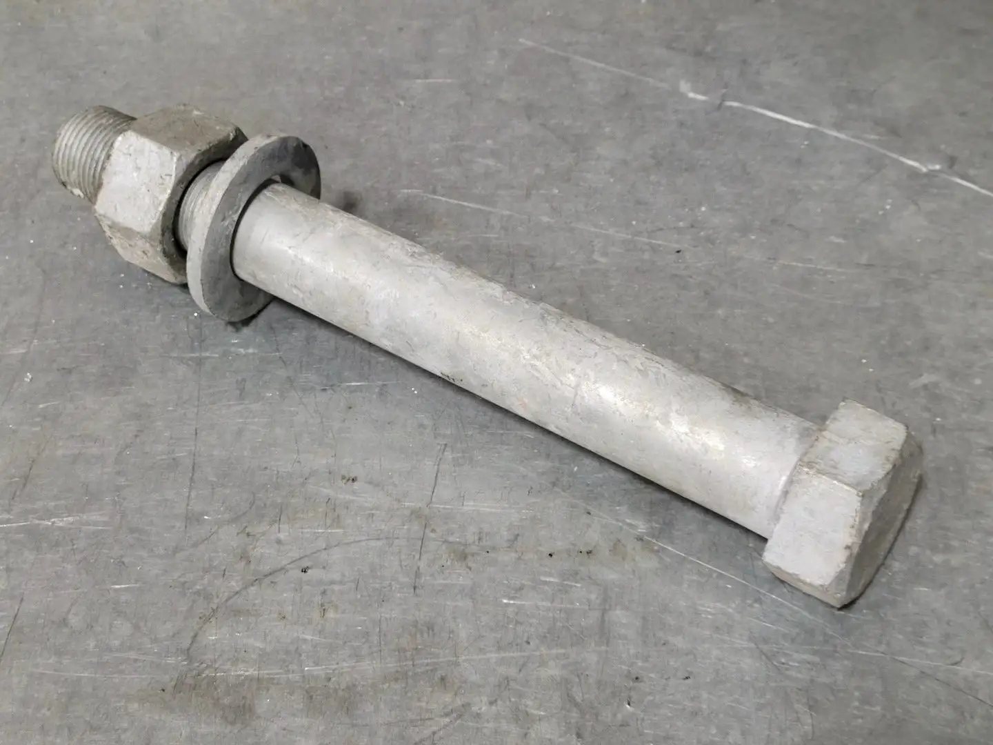 1-3/4" x 14-1/4" Hex Bolt and Nut w/ Washer