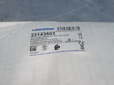NEW SOCOMEC 22143503