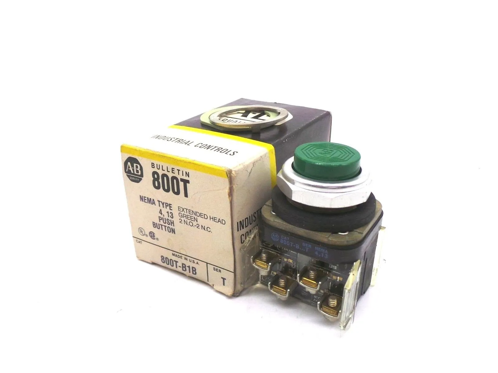 NEW ALLEN BRADLEY 800T-B1B PUSH BUTTON SERIES T 800TB1B