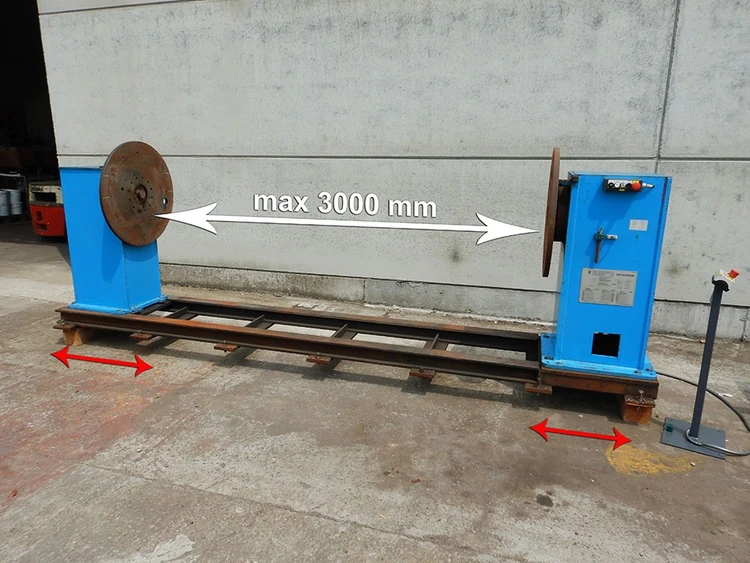Used CLOOS WELDING POSITIONER 4 TON Welding Positioners | Apt International N.V #365366