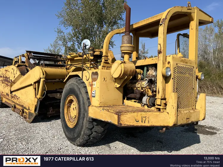 Used 1977 CATERPILLAR 613 Scrapers Louisiana US | Proxy Equipment #1378893