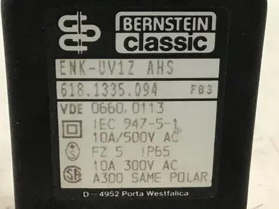 USED BERNSTEIN ENK-UV1Z AHS