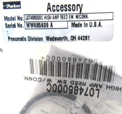 NEW PARKER L07486000C REED SWITCH
