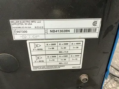 Used MILLER MILLERMATIC 350P Mig Welders Ohio US | HGR 24 #1456054