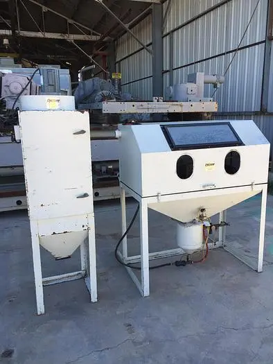 Used CYCLONE DP-48 Blast Cleaning Arizona US | PETERSON MACHINERY SALES #441602