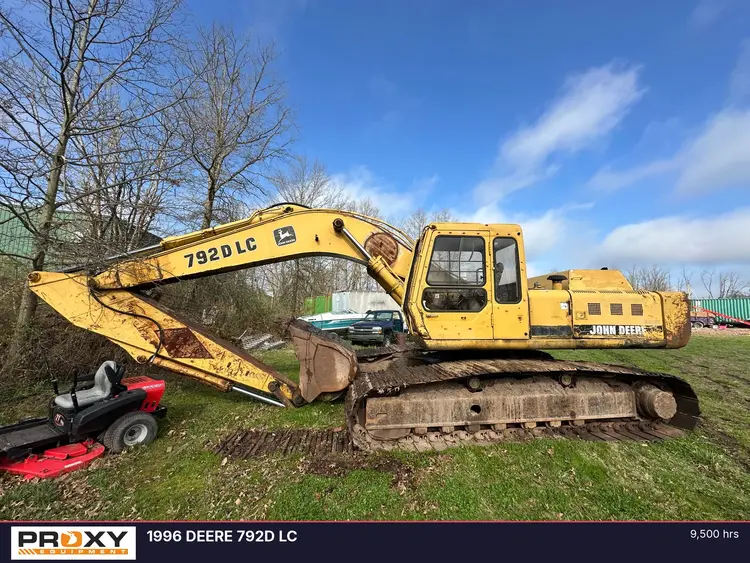 Used 1996 DEERE 792D LC Excavators Pennsylvania US | Proxy Equipment #1388636