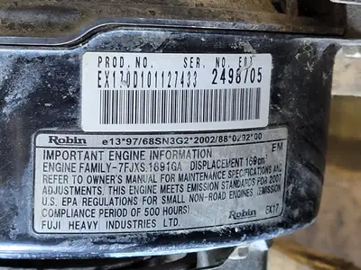 Used TSURUMI EPT3-50RX Parts (Hydraulics and Pneumatics) British Columbia CA | Lenmark #257516