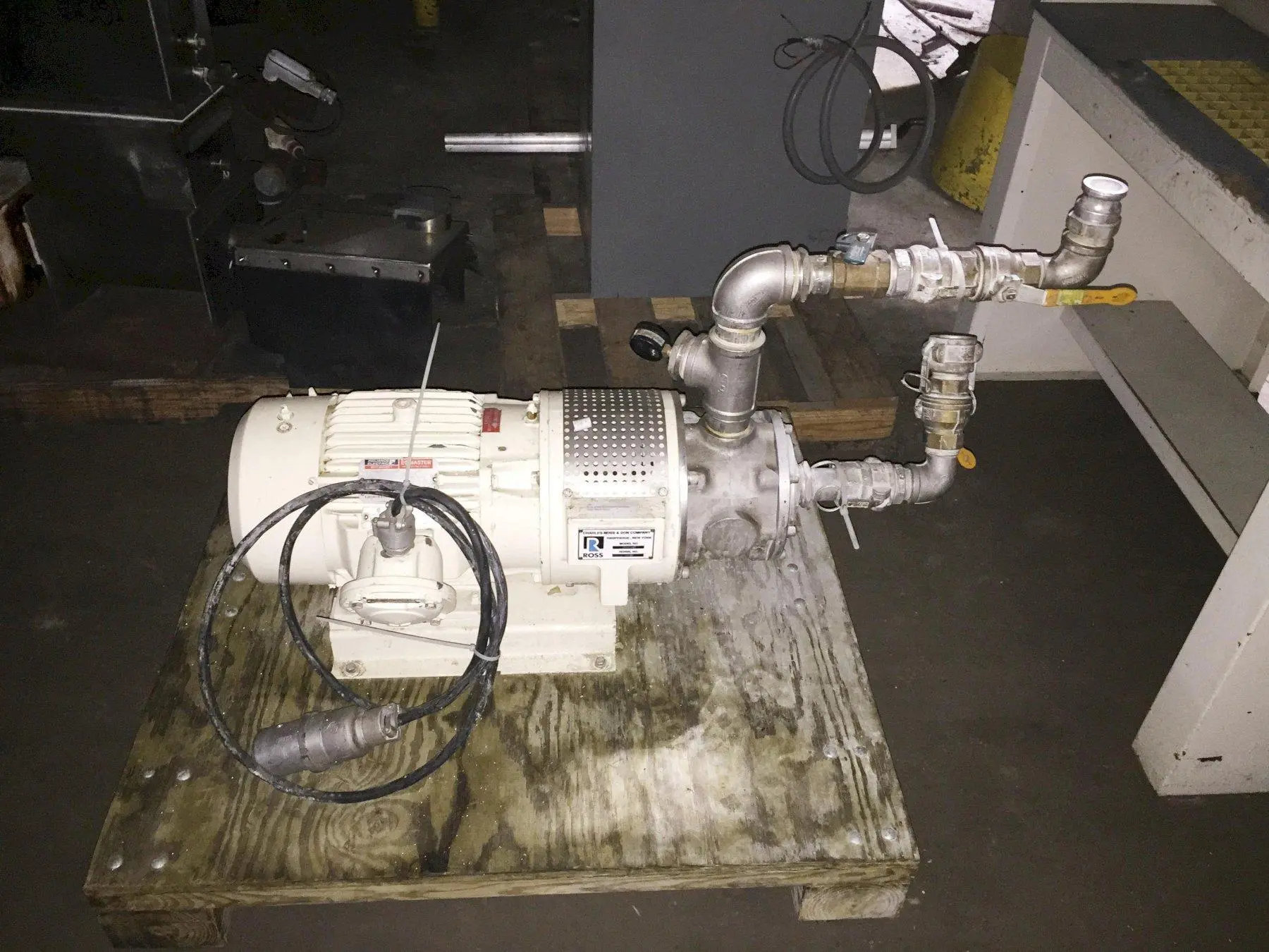 USED ROSS MIXERS HSM-410 IN-LINE EMULSIFIER