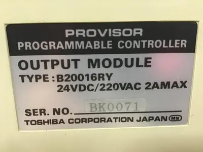 USED TOSHIBA B20016RY