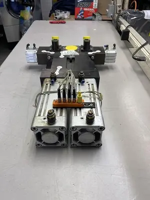 Used FESTO FESTO DNC-80-100-PPV-A-S6-SA, ADVU-40-5-P-A Parts (Hydraulics and Pneumatics) | ND Industrial Surplus #1212701