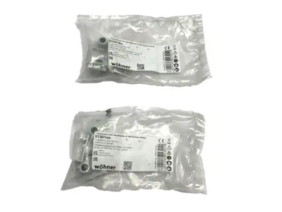 NEW WÖHNER SINGLE COVER FOR TERMINAL PLATE 3X LOT OF 2