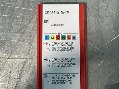 Used SANDVIK L331.1A11 50 15HWL Tooling & Accessories (Other) Ohio US | HGR 24 #1325342